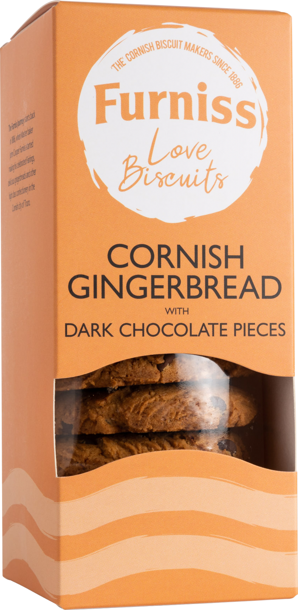 FURNISS Cornish Gingerbread with Dark Chocolate Pieces 200g