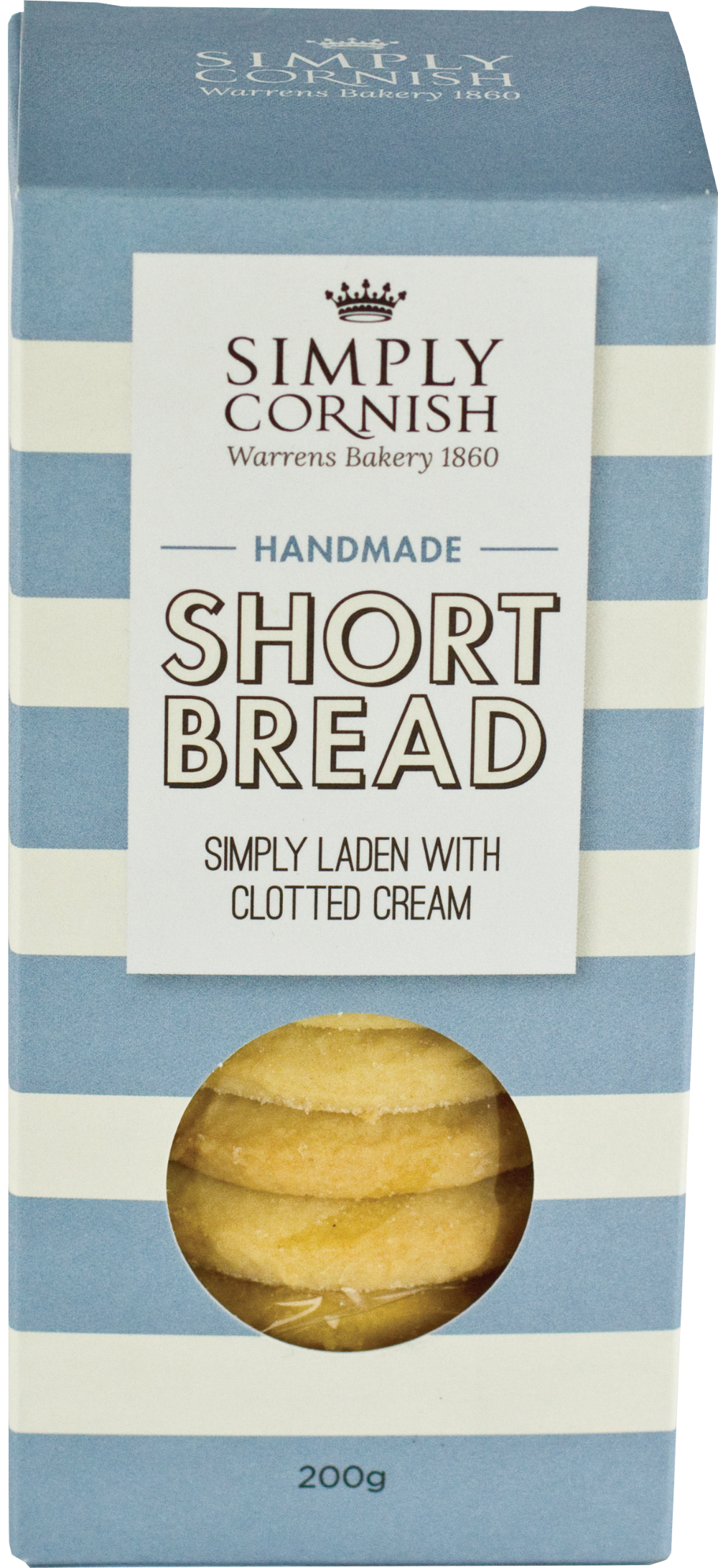 SIMPLY CORNISH Clotted Cream Shortbread 200g
