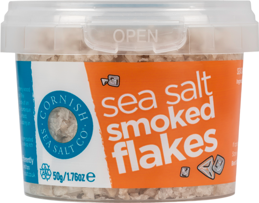 CORNISH SEA SALT CO. Smoked Sea Salt Flakes 50g