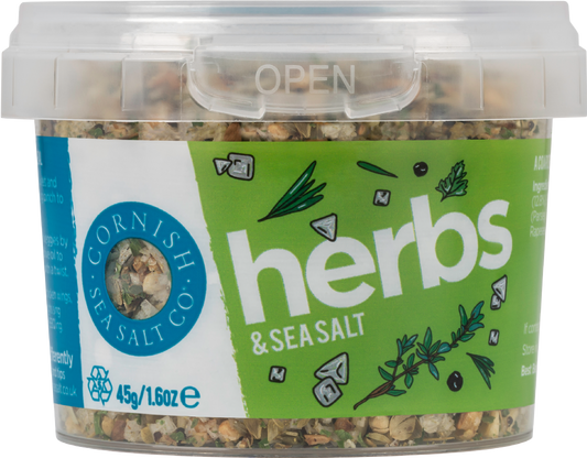 CORNISH SEA SALT CO. Herbs & Sea Salt 45g