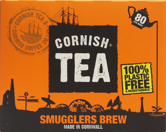CORNISH TEA & COFFEE CO. Smugglers Brew 80 Teabags 250g
