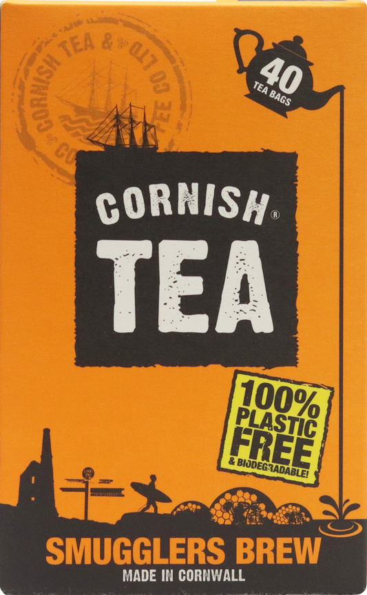 CORNISH TEA & COFFEE CO. Smugglers Brew 40 Teabags 125g