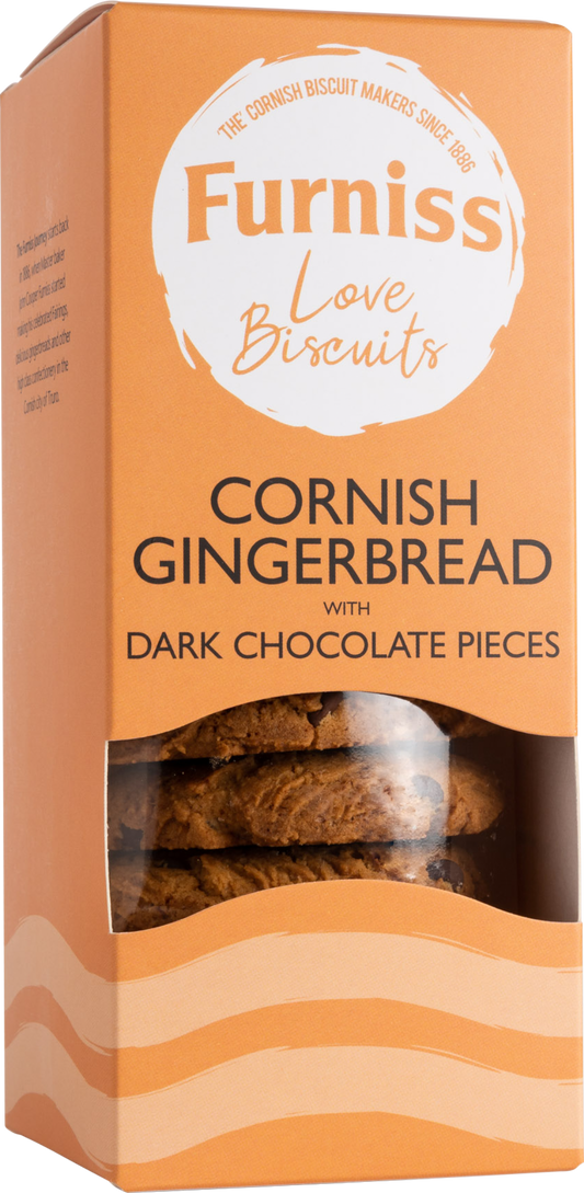 FURNISS Cornish Gingerbread with Dark Chocolate Pieces 200g
