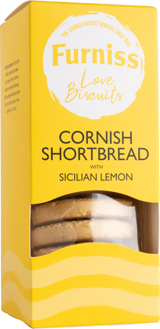FURNISS Cornish Shortbread with Sicilian Lemon 200g