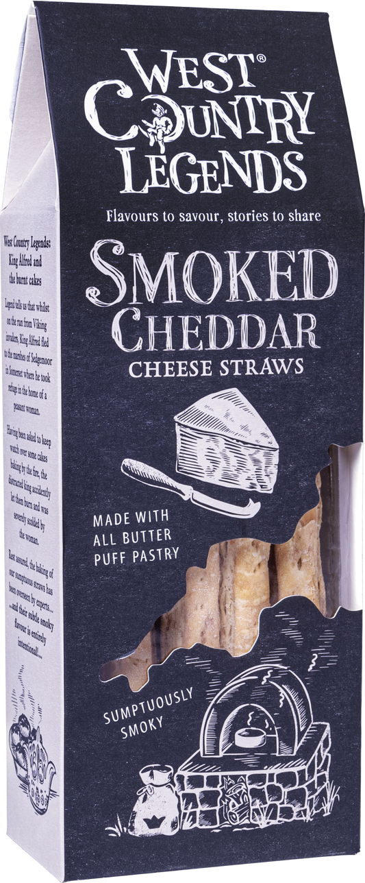 WEST COUNTRY LEGENDS Smoked Cheddar Cheese Straws 100g