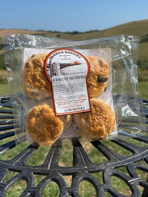 Blakes 4 pack fruit scones